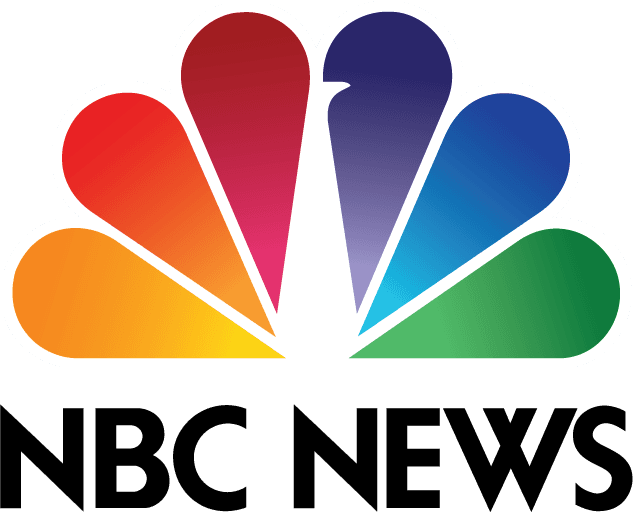 NBC News Logo NBC News logo with a colorful peacock design above bold black text reading "NBC NEWS".